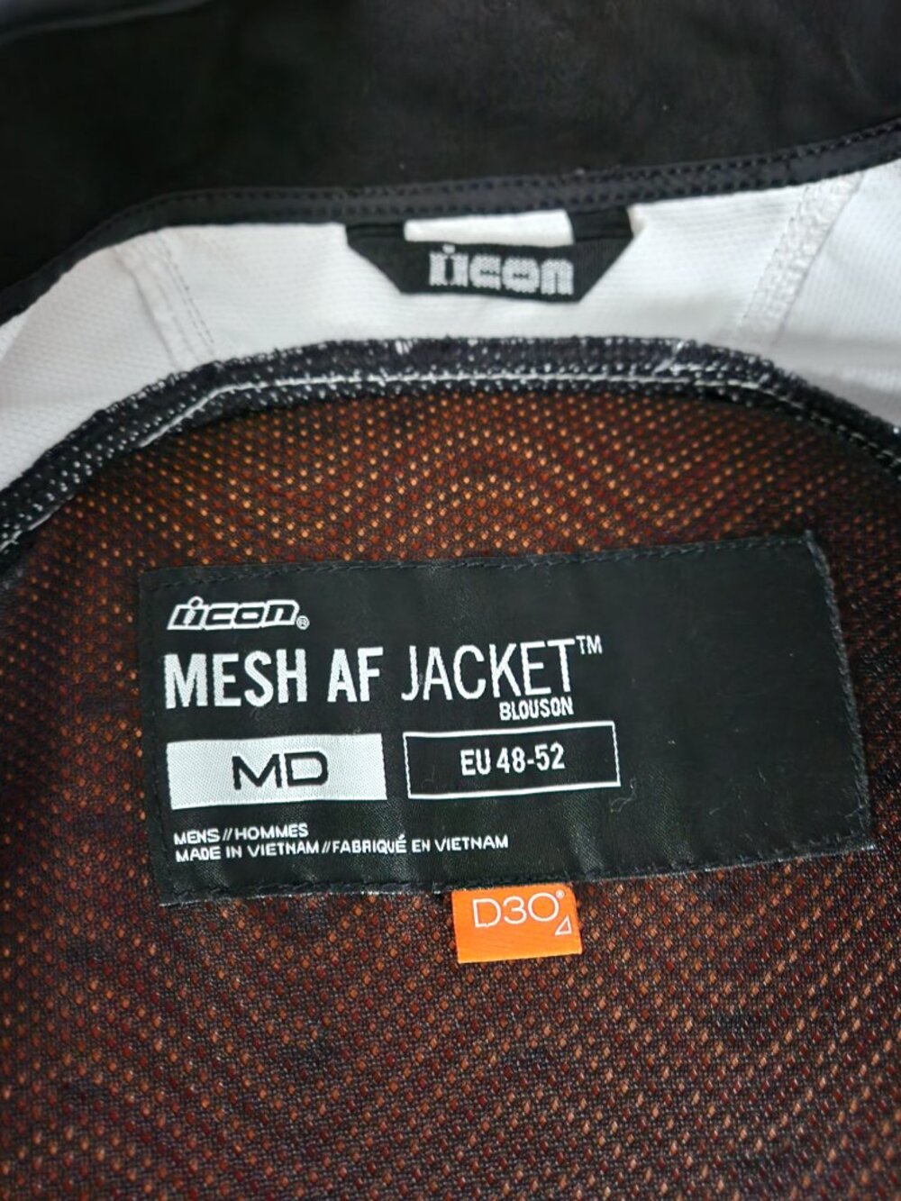 Icon Mesh AF Motorcycle Jacket - Picture 3 of 5